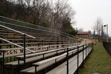 Waterford Hills Raceway (Waterford Hills Road Racing) - Grandstand - Photo From Water Winter Wonderland (newer photo)